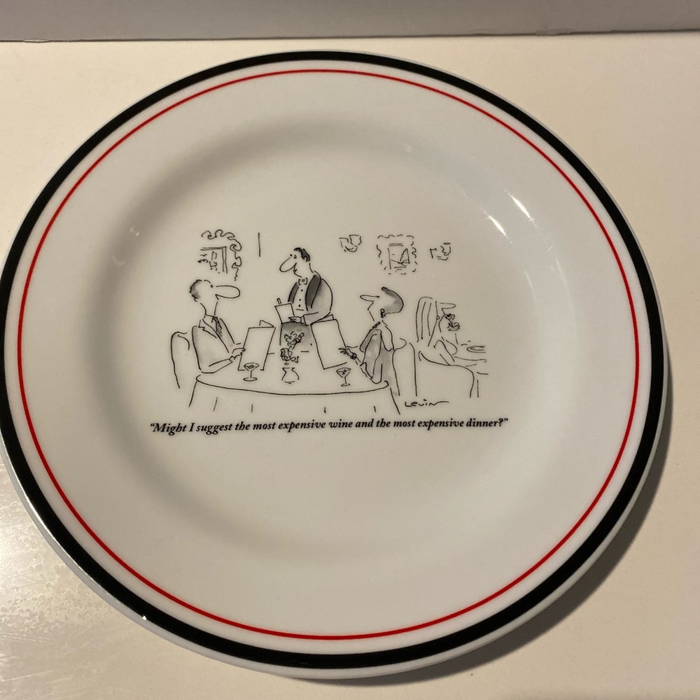 Vintage Restoration Hardware New Yorker Plate - Bundle 3 for $50